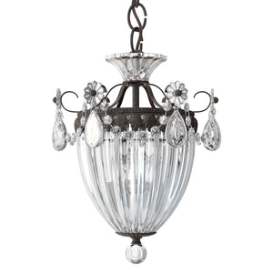 Schonbek - 1243-76A - Three Light Mini Pendant - Bagatelle - Heirloom Bronze