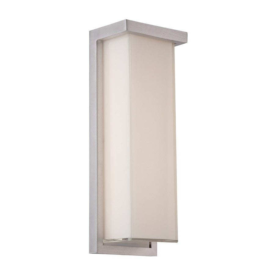 Modern Forms - WS-W1414-35-AL - LED Outdoor Wall Sconce - Ledge - Brushed Aluminum