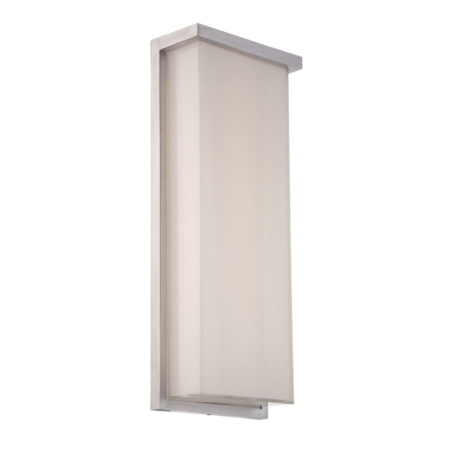 Modern Forms - WS-W1420-27-AL - LED Outdoor Wall Sconce - Ledge - Brushed Aluminum