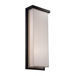 Modern Forms - WS-W1420-27-BK - LED Outdoor Wall Sconce - Ledge - Black