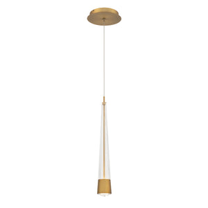 W.A.C. Lighting - PD-59416-35-AB - LED Mini Pendant - Quill - Aged Brass