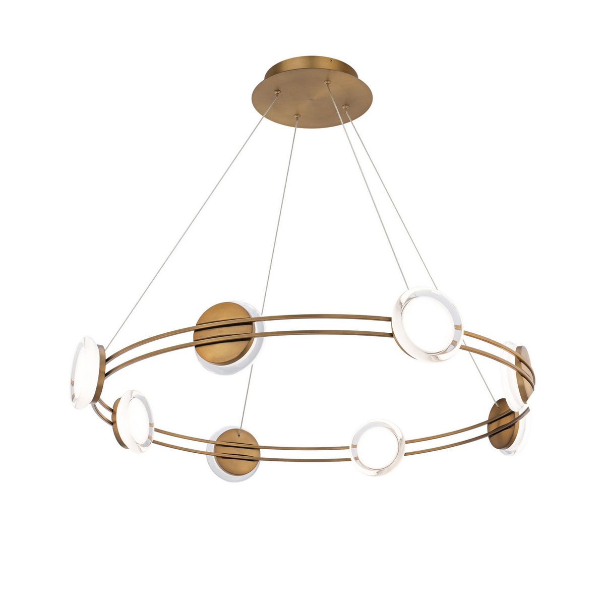 W.A.C. Lighting - PD-65532-35-AB - LED Pendant - Bracelet - Aged Brass