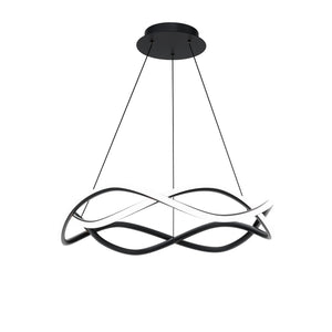 W.A.C. Lighting - PD-67426-40-BK - LED Chandelier - Swerve - Black