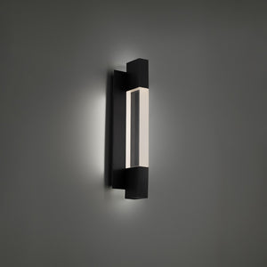 Modern Forms - WS-W30418-27-BK - LED Outdoor Wall Sconce - Heliograph - Black