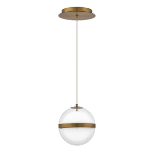 W.A.C. Lighting - PD-77506-35-AB - LED Pendant - Cyllindra - Aged Brass