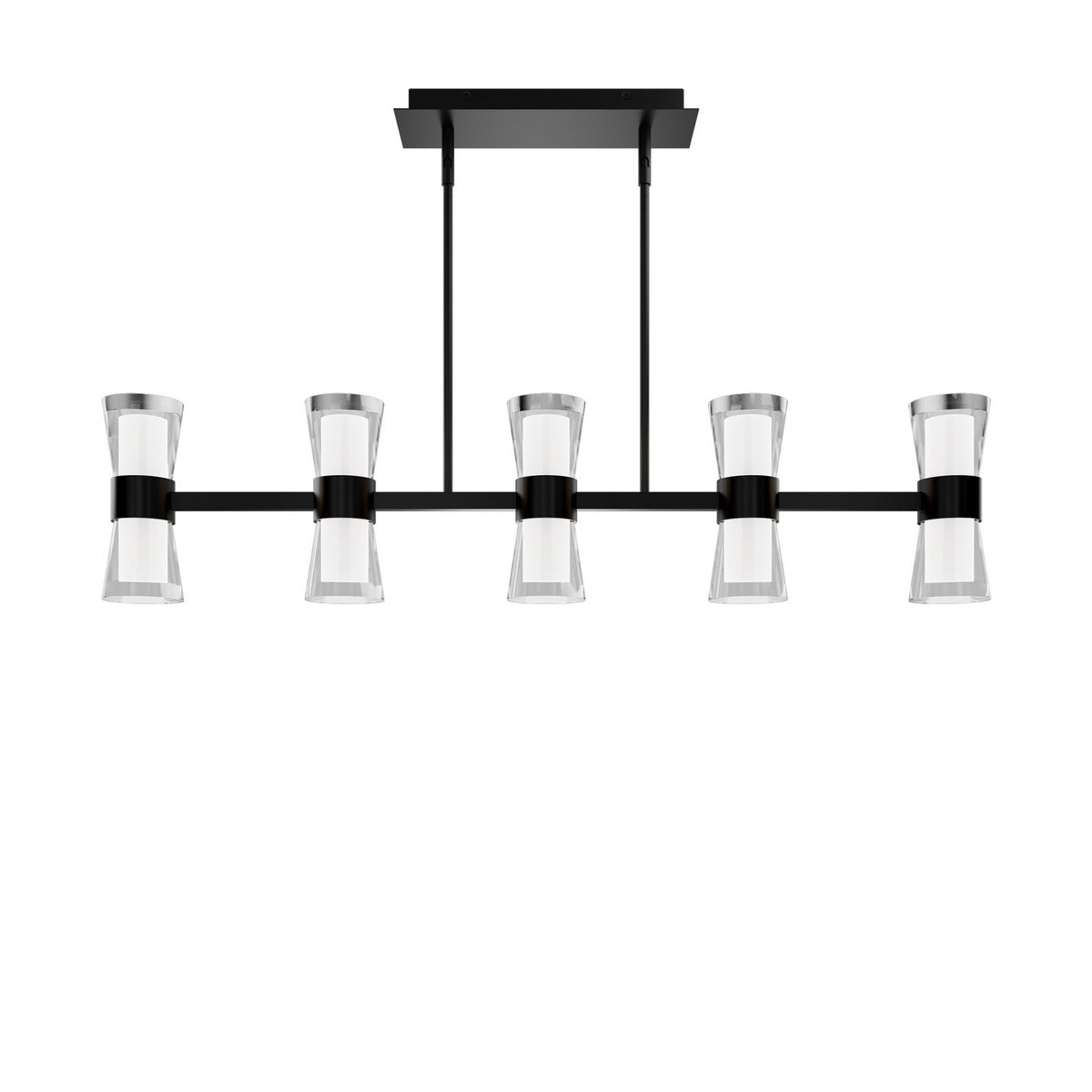 W.A.C. Lighting - PD-91536-35-BK - LED Pendant - Hourglass - Black