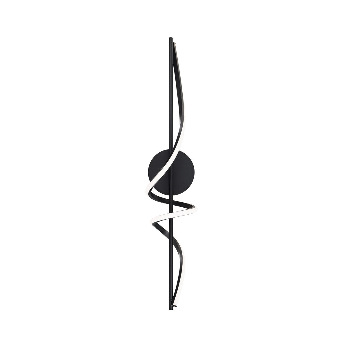 W.A.C. Lighting - WS-39434-27-BK - LED Wall Sconce - Corkscrew - Black