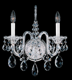 Schonbek - 2991-40A - Two Light Wall Sconce - Sterling - Silver