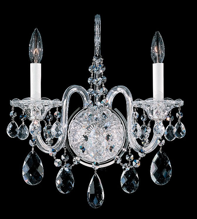 Schonbek - 2991-40A - Two Light Wall Sconce - Sterling - Silver