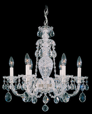 Schonbek - 2994-40A - Six Light Chandelier - Sterling - Silver