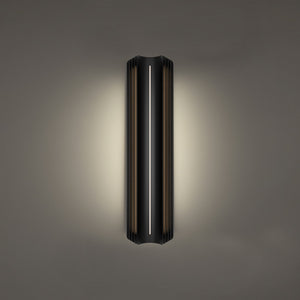 Modern Forms - WS-W56524-27-BK - LED Outdoor Wall Sconce - Kane - Black