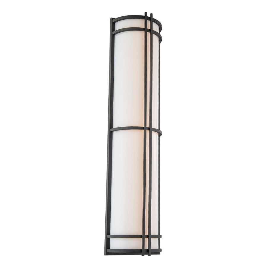 Modern Forms - WS-W68637-27-BK - LED Outdoor Wall Sconce - Skyscraper - Black