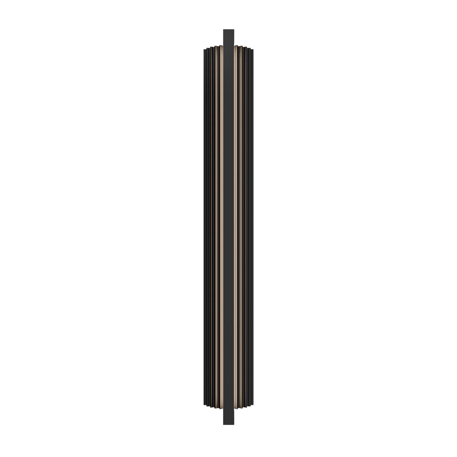 Modern Forms - WS-W70536-BK - LED Outdoor Wall Sconce - Krimp - Black