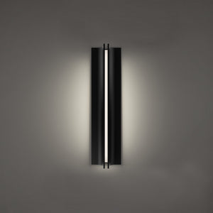 Modern Forms - WS-W82522-40-BK - LED Outdoor Wall Sconce - Strait - Black