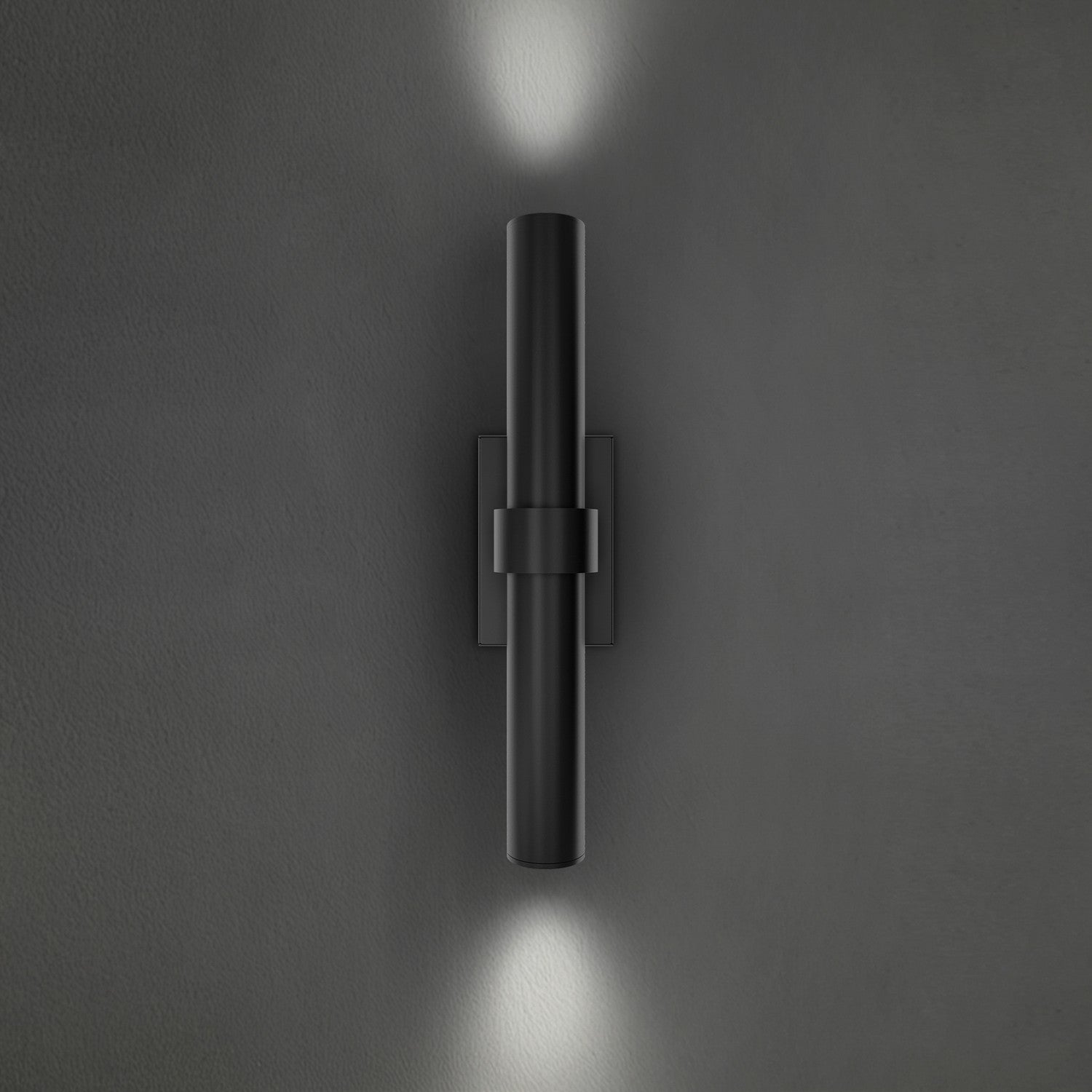 Modern Forms - WS-W84520-35-BK - LED Outdoor Wall Sconce - Quincy - Black