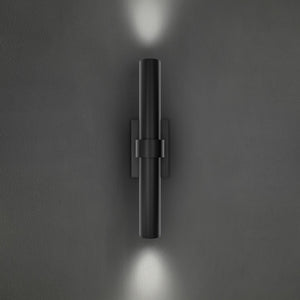 Modern Forms - WS-W84520-40-BK - LED Outdoor Wall Sconce - Quincy - Black