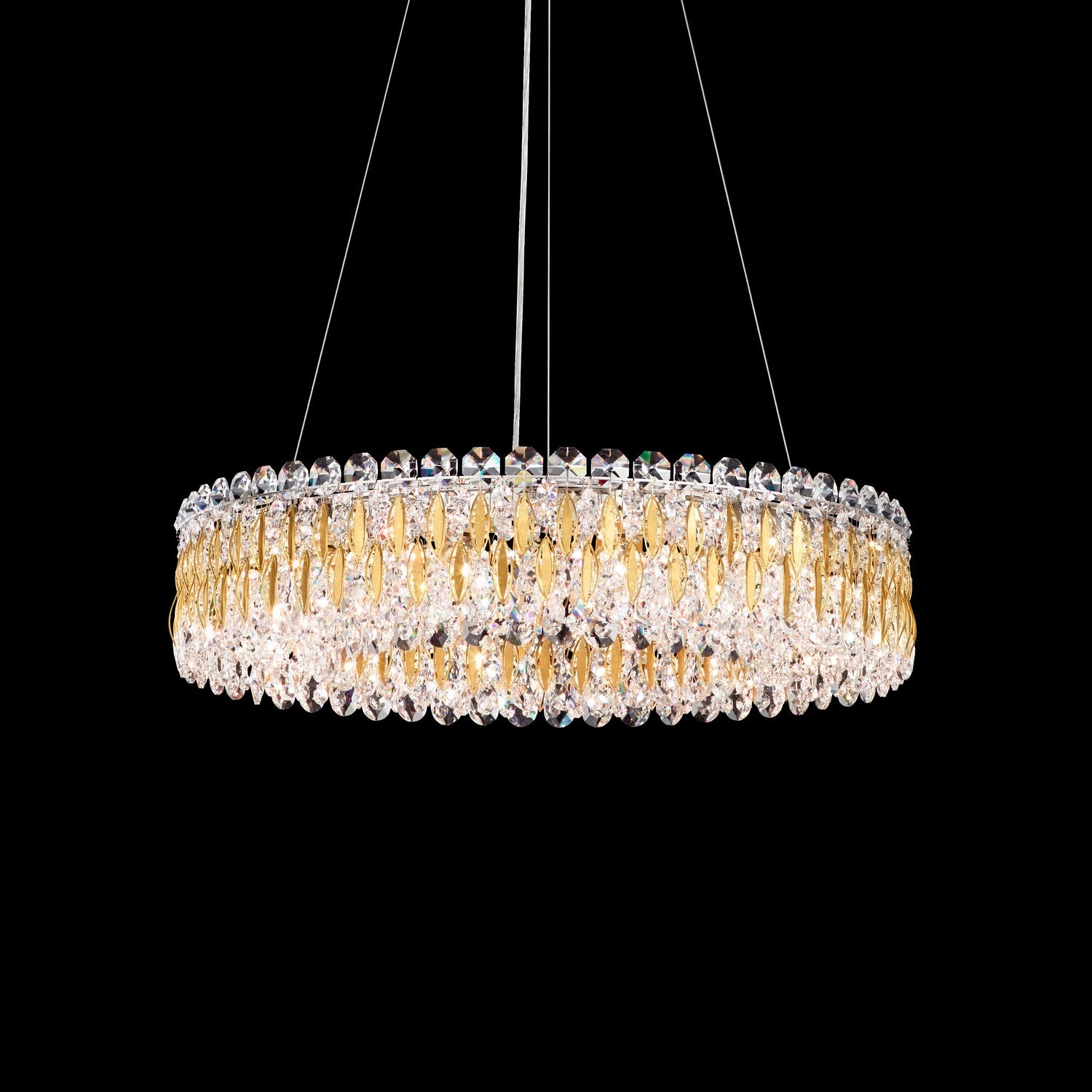 Schonbek - RS8343N-401S - 12 Light Pendant - Sarella - Stainless Steel