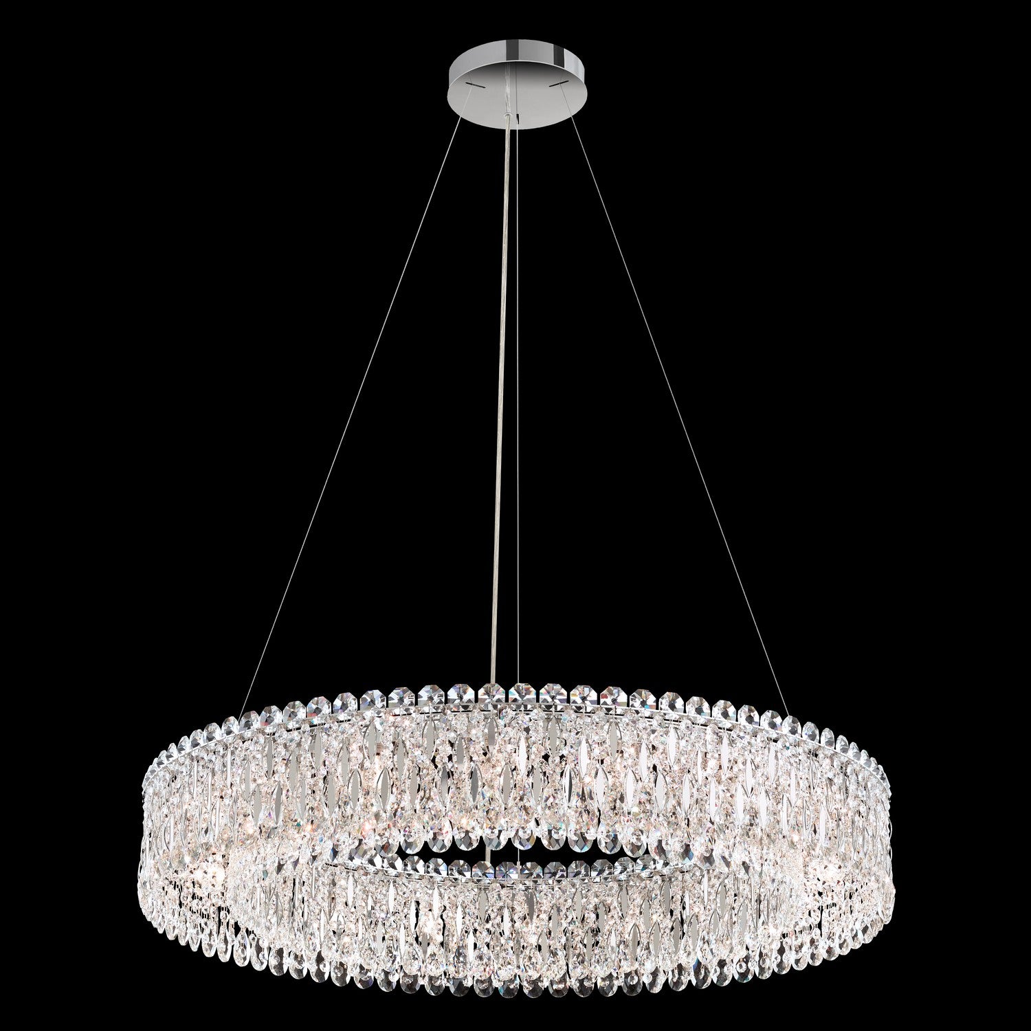 Schonbek - RS8349N-401S - 18 Light Pendant - Sarella - Stainless Steel