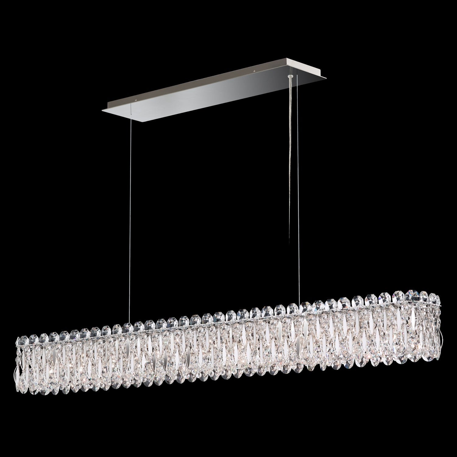 Schonbek - RS8352N-22S - 11 Light Linear Pendant - Sarella - Heirloom Gold