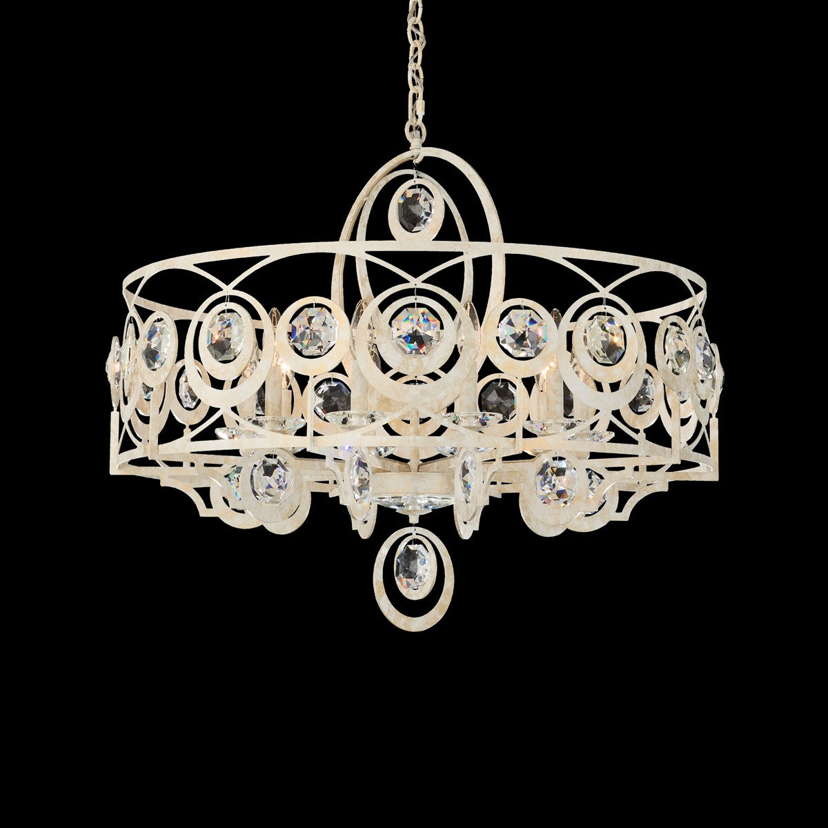 Schonbek - S10510-22R - Ten Light Chandelier - Gwendolynn - Heirloom Gold