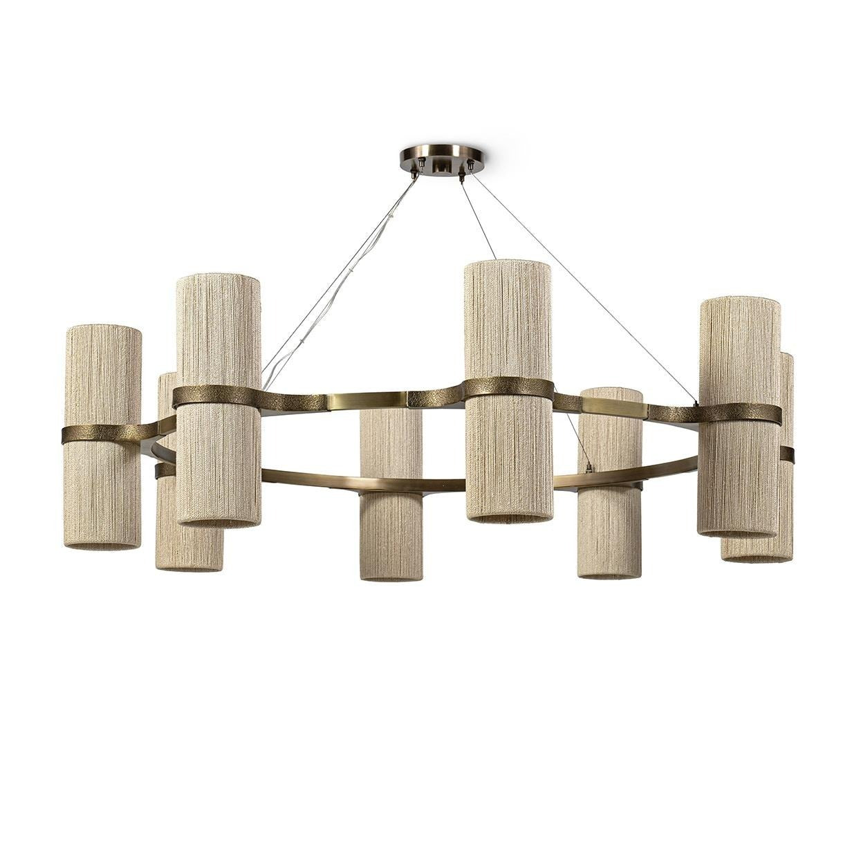 Palecek - 2144-79 - Chandelier - Sinclair - Antique Brass