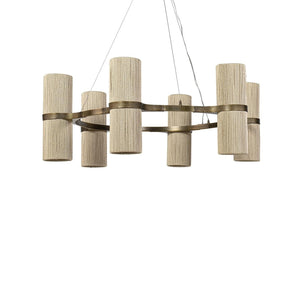 Palecek - 2192-79 - Chandelier - Sinclair - Antique Brass
