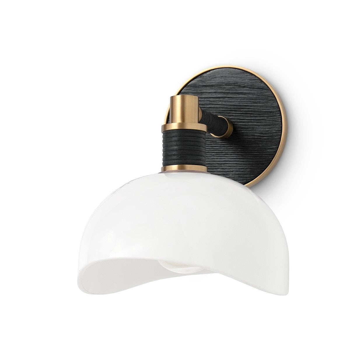 Palecek - 2267-79 - Wall Sconce - Brooklyn - Black