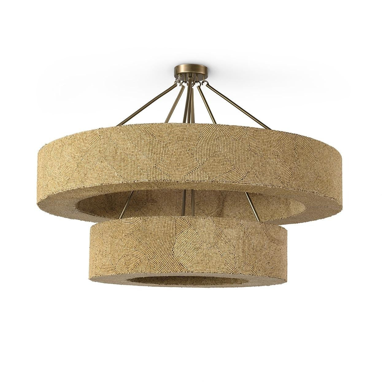 Palecek - 2311-79 - Chandelier - Monterey - Antique Brass