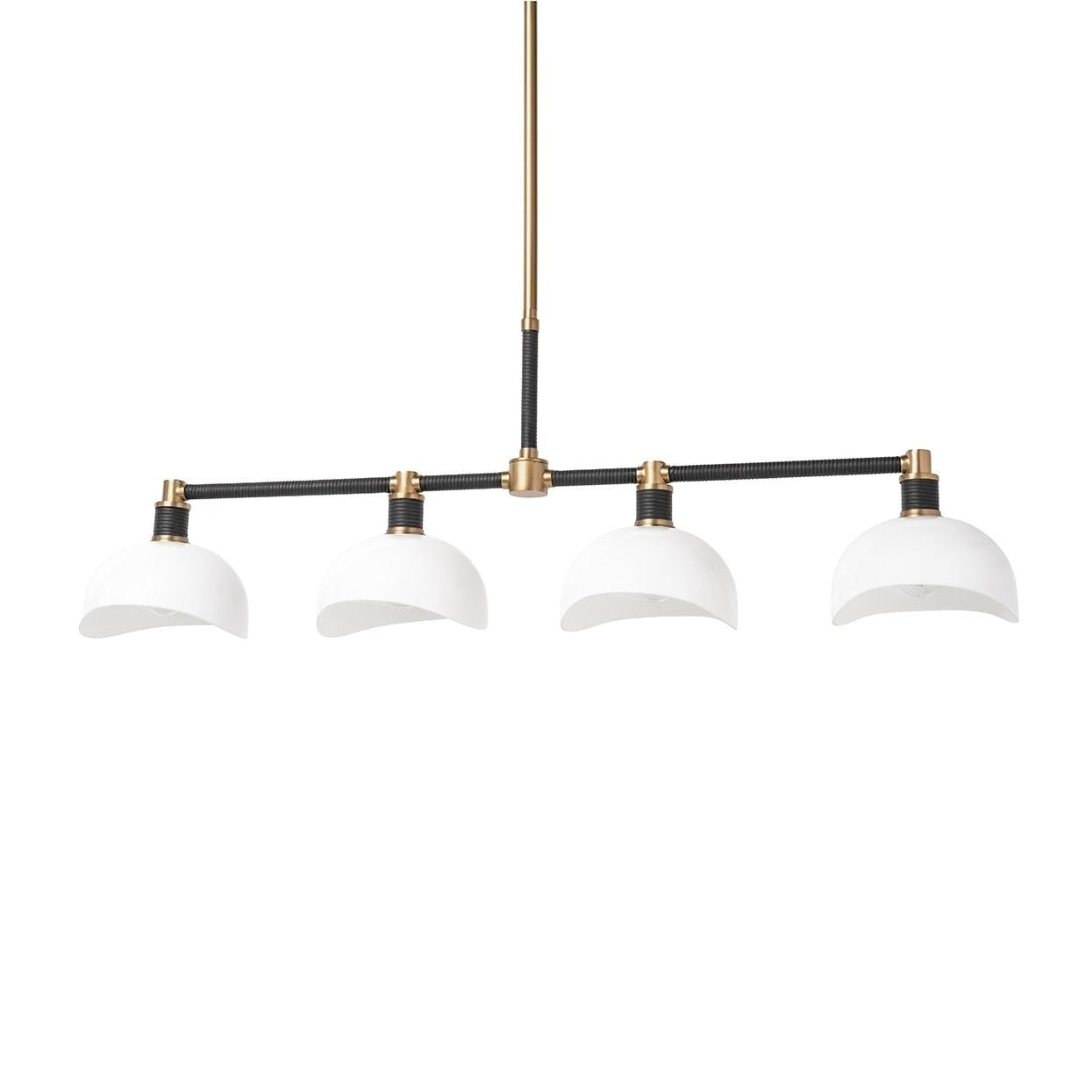 Palecek - 2874-79 - Chandelier - Brooklyn - Black