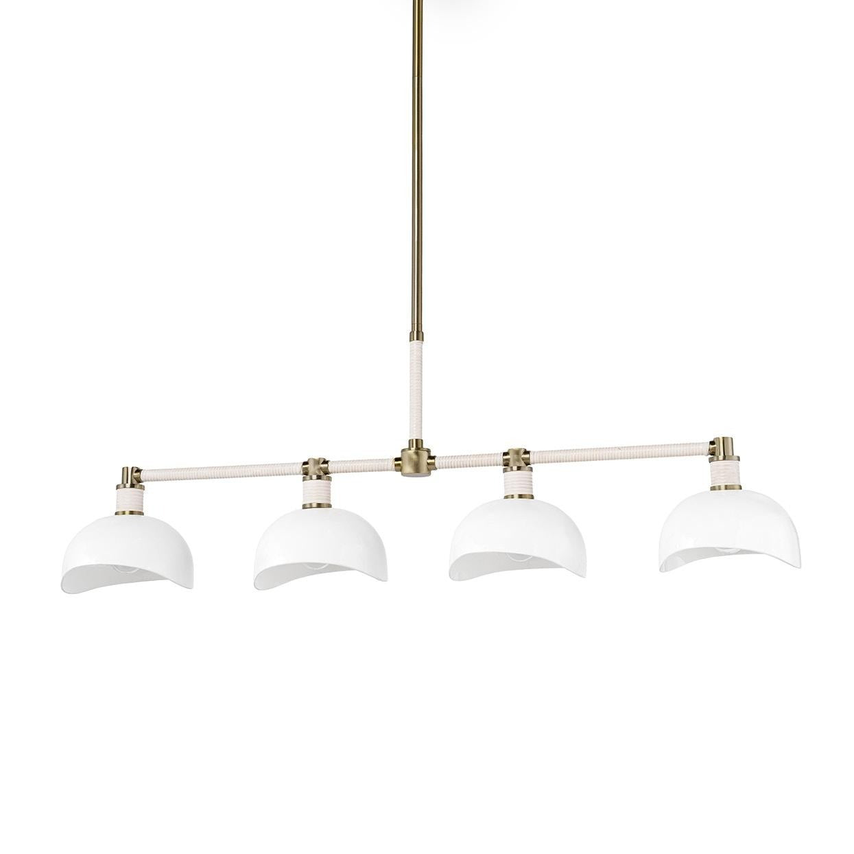 Palecek - 2874-96 - Chandelier - Brooklyn - Oak