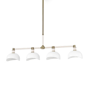 Palecek - 2874-96 - Chandelier - Brooklyn - Oak