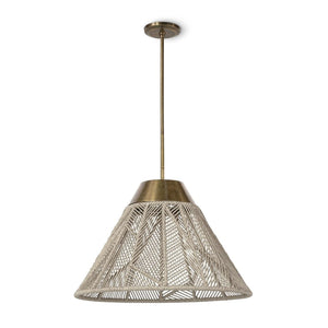 Palecek - 2883-79 - Outdoor Pendant - Salerno - Brass