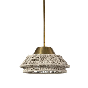 Palecek - 2892-79 - Outdoor Pendant - Salerno - Brass
