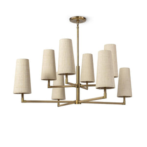 Palecek - 2907-79 - Chandelier - Irving - Antique Brass