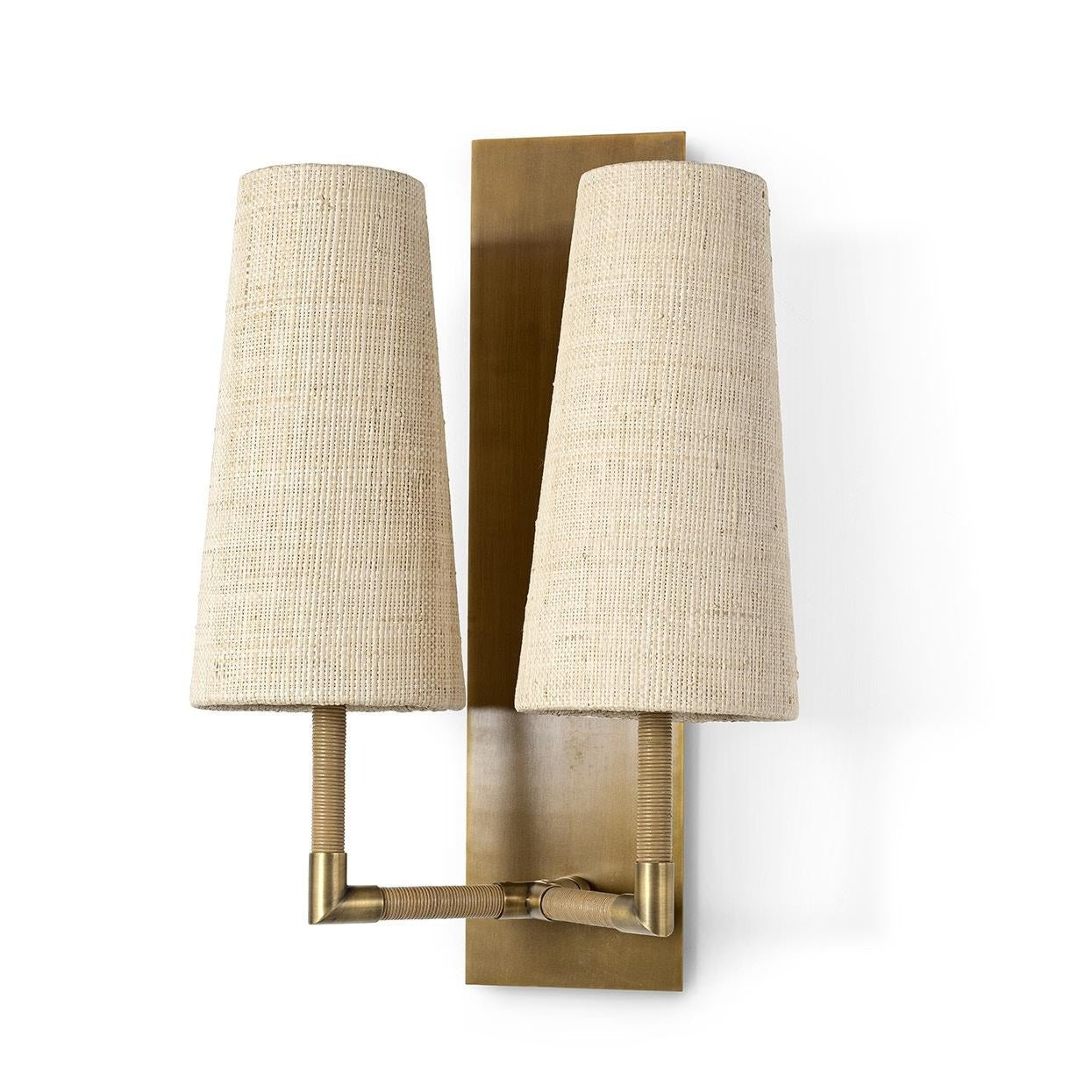 Palecek - 2951-79 - Wall Sconce - Irving - Antique Brass
