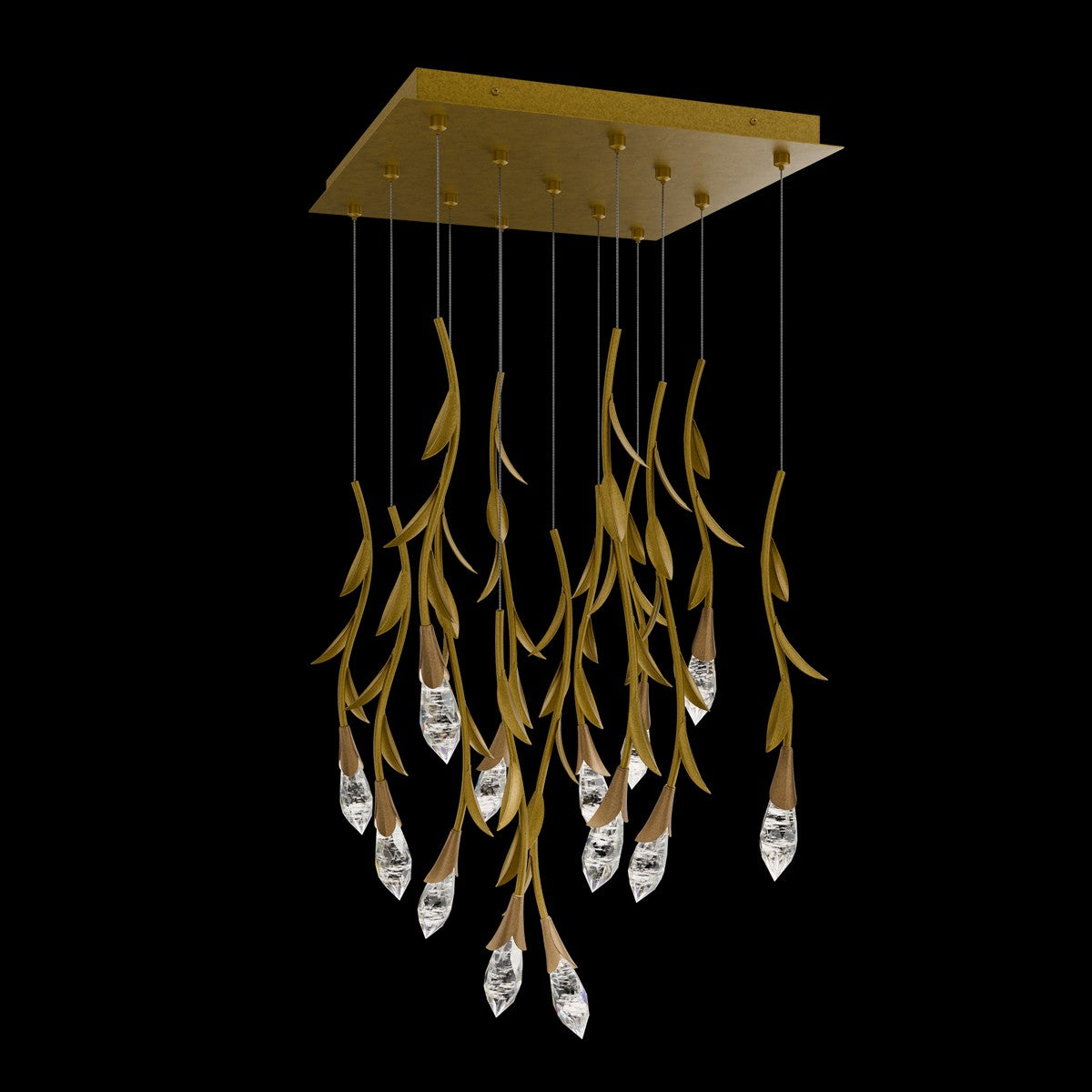 Schonbek - S2413S-51OH - LED Pendant - Secret Garden - Black