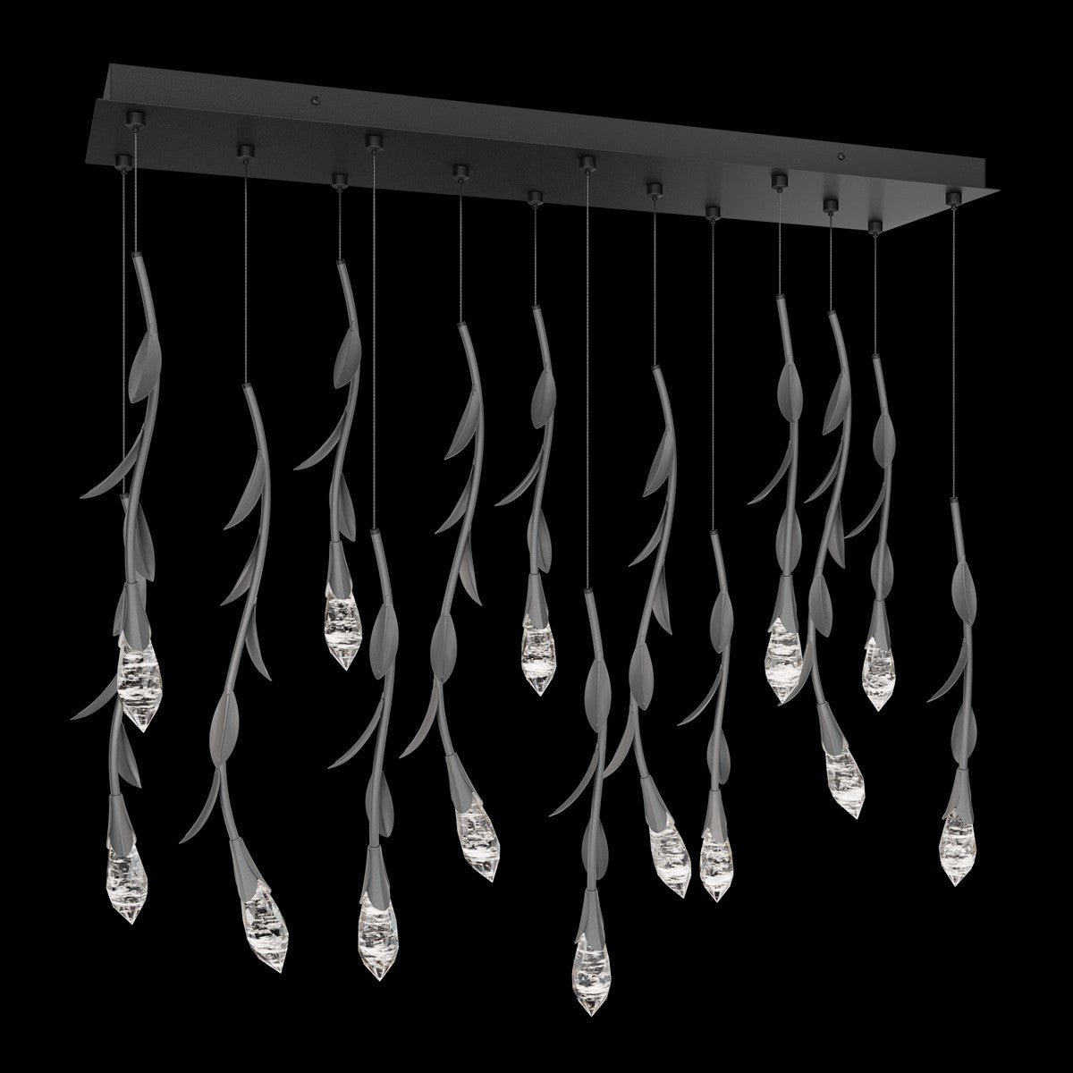 Schonbek - S2414L-51OH - LED Pendant - Secret Garden - Black