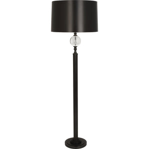 Robert Abbey - 1022 - One Light Floor Lamp - Celine - Deep Patina Bronze w/ Crystal