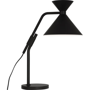 Robert Abbey - 1252 - One Light Table Lamp - Cinch - Matte Black