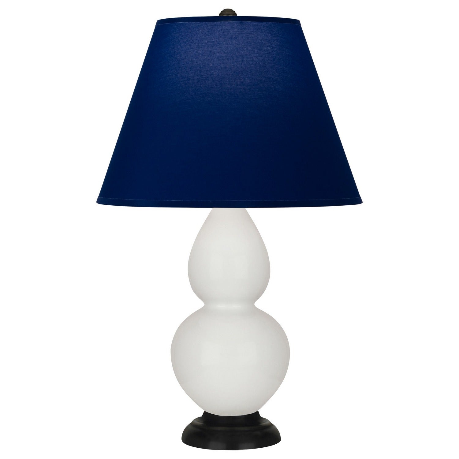 Robert Abbey - 1650N - One Light Accent Lamp - Small Double Gourd - Lily Glazed Ceramic w/Deep Patina Bronze