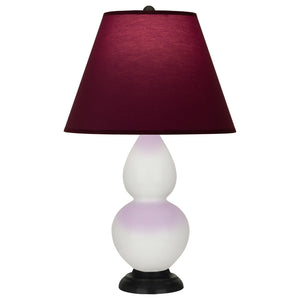 Robert Abbey - 1650P - One Light Accent Lamp - Small Double Gourd - Lily Glazed Ceramic w/Deep Patina Bronze