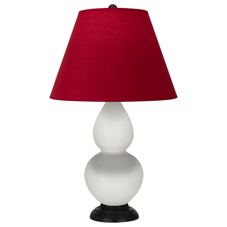 Robert Abbey - 1650R - One Light Accent Lamp - Small Double Gourd - Lily Glazed Ceramic w/Deep Patina Bronze