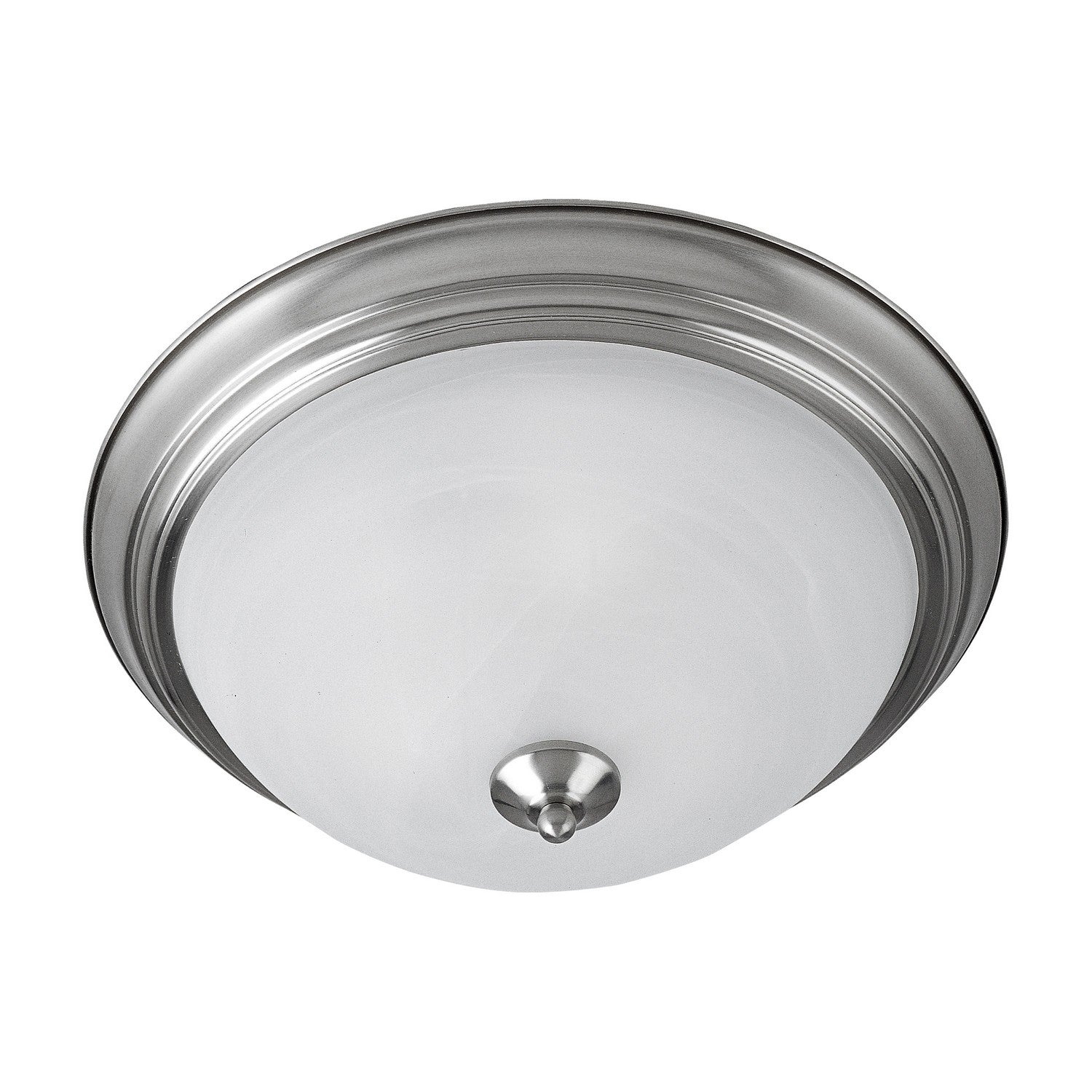 Maxim - 5842MRSN - Three Light Flush Mount - Essentials - 584x - Satin Nickel