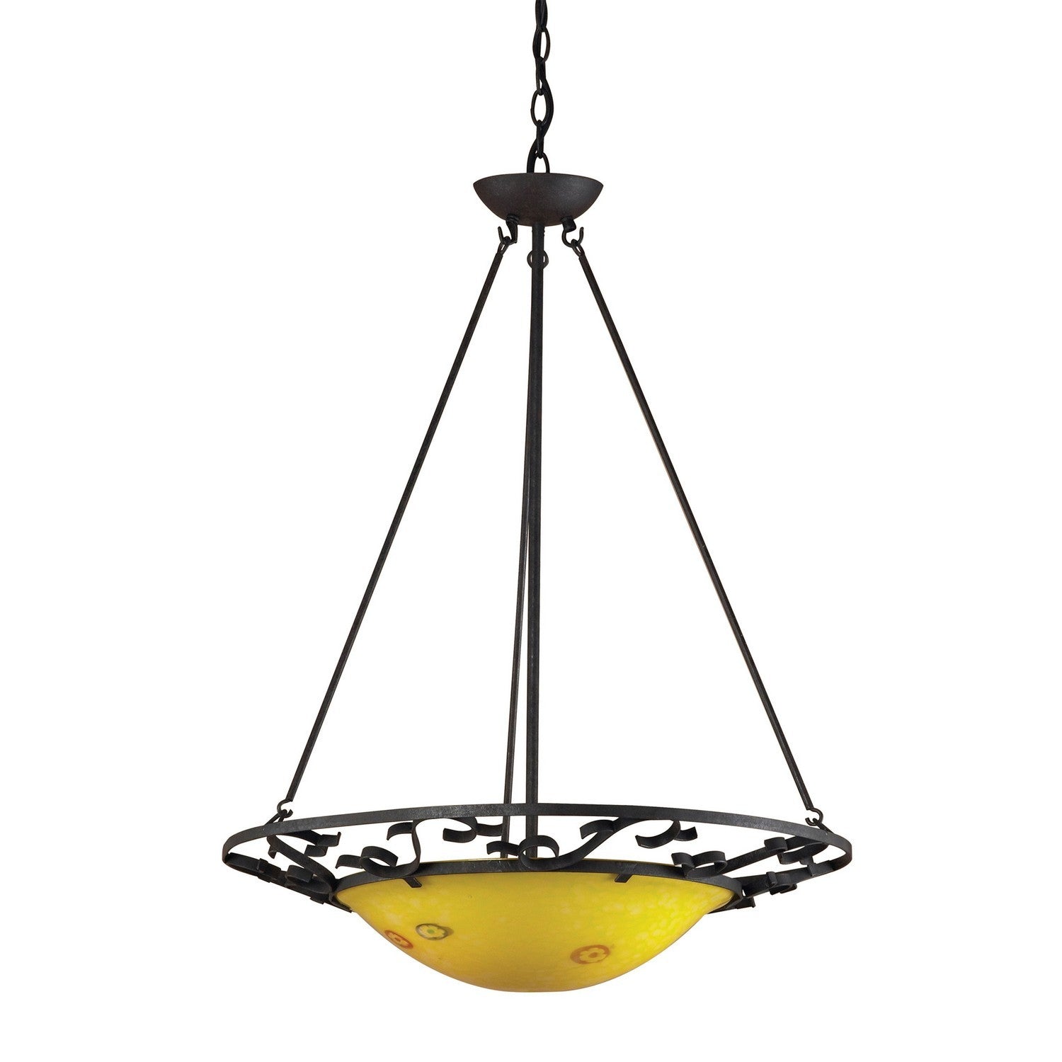 ELK Home - 560-3YW - Three Light Pendant - Lumina - Dark Rust