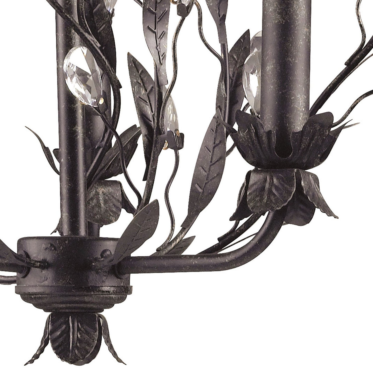 ELK Home - 8058/3 - Three Light Chandelier - Circeo - Deep Rust