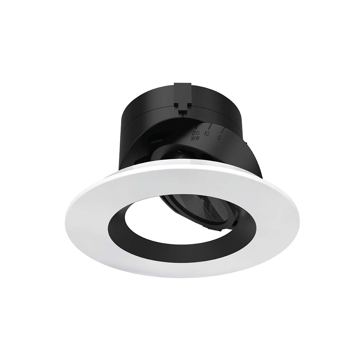 W.A.C. Lighting - R2ARAT-S840-BKWT - Trim with LED Light Engine - Aether 2" - Black/White