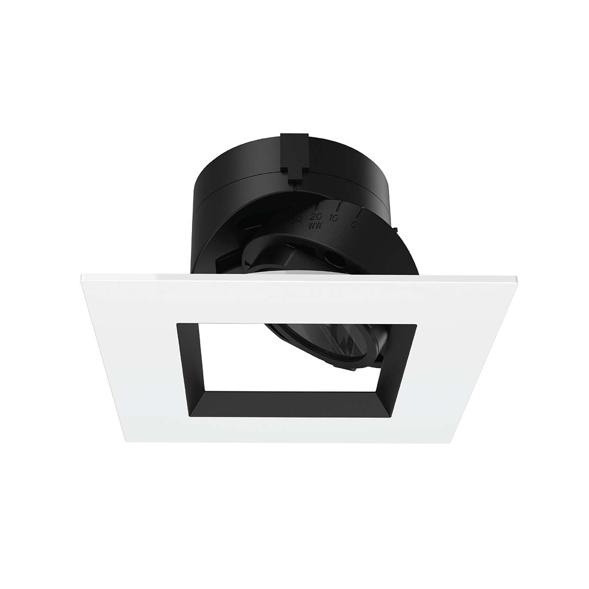 W.A.C. Lighting - R2ASAT-S930-BKWT - Trim with LED Light Engine - Aether 2" - Black/White