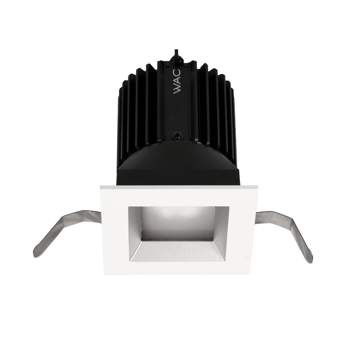 W.A.C. Lighting - R2SD1T-WTWB-HZWT - LED Regressed Downlight Trim - Volta - Haze/White