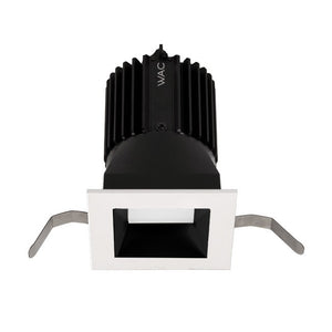 W.A.C. Lighting - R2SD2T-NTWA-BKWT - LED Downlight Trim - Volta - Black/White