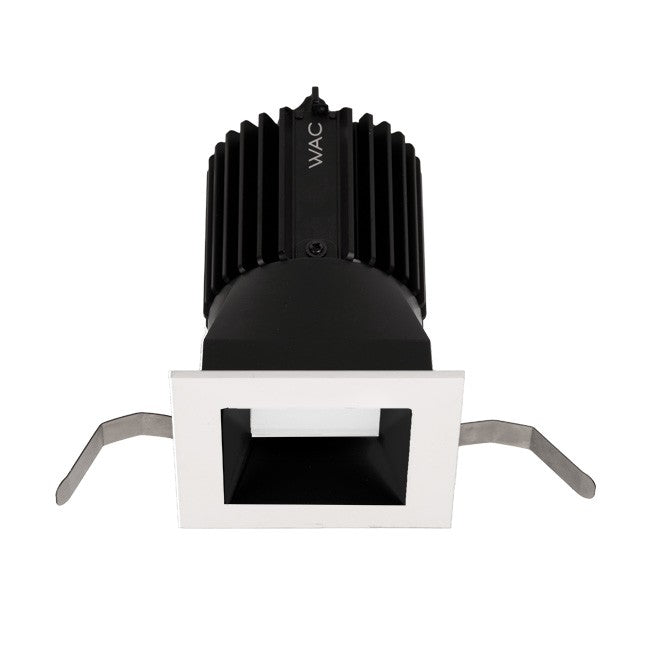 W.A.C. Lighting - R2SD2T-WTWB-BKWT - LED Downlight Trim - Volta - Black/White
